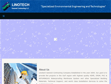 Tablet Screenshot of linotech-me.com